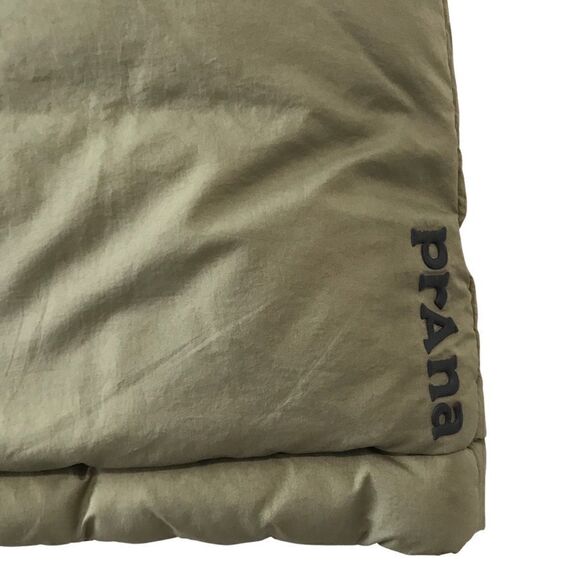 New! Prana Ice Thistle Reversible Duck Down Feather Puffer Hooded Winter Vest - Picture 11 of 14